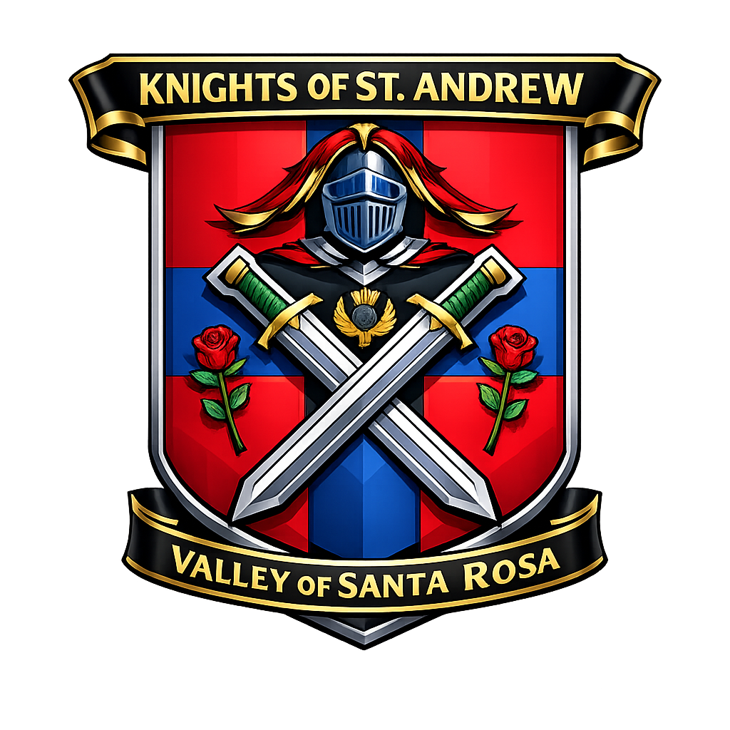 Knights of St. Andrew crest -- Valley of Santa Rosa